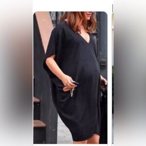 Hatch Maternity Slouch Dress one size